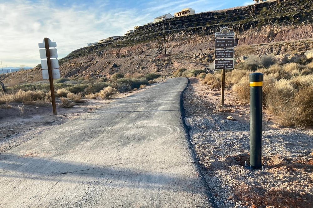 An Urban MULTI counter on a trail in St. George