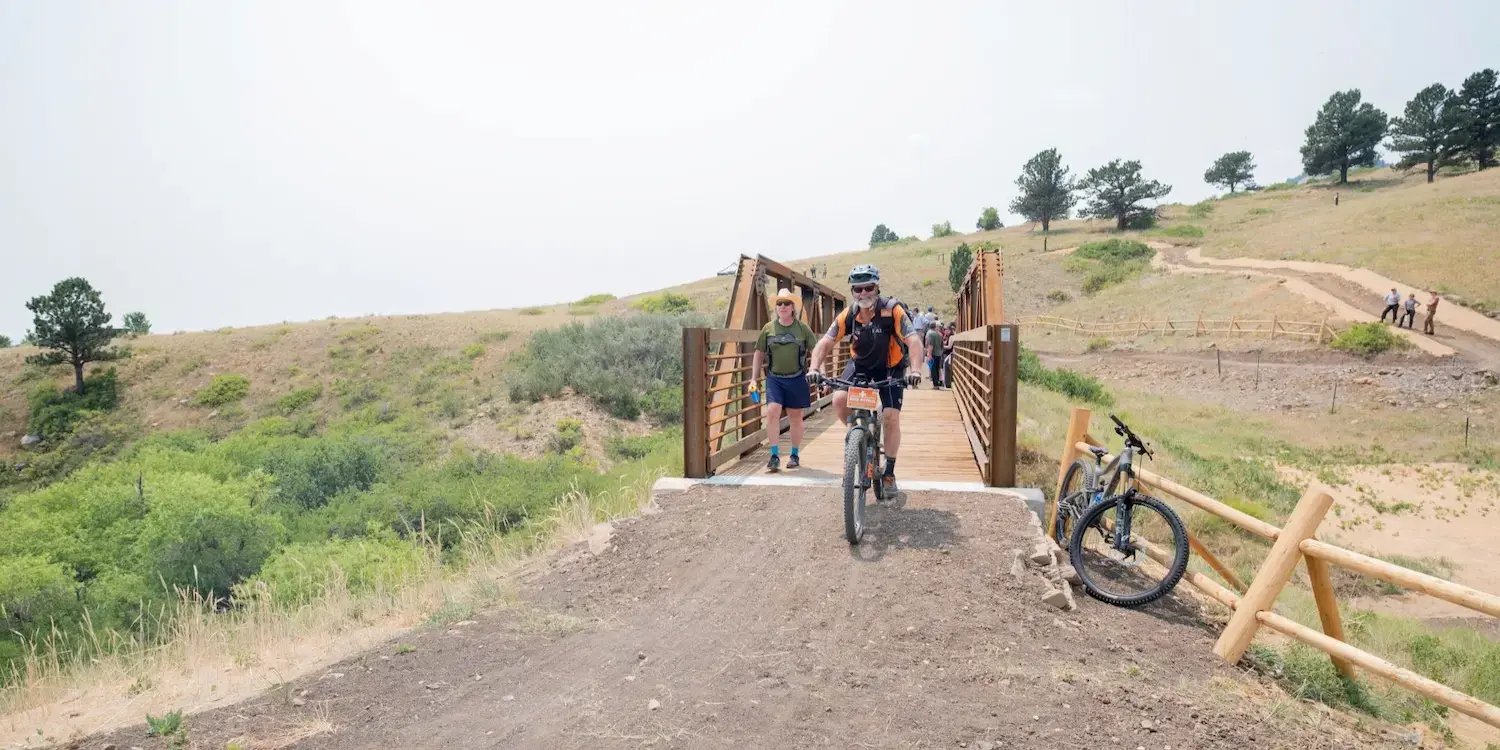 North Sky Trail opening day in Boulder