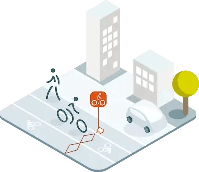 The ZELT Evo is the best counter to do long-term bike counting studies.
