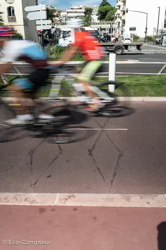 Count, distinguish users and find out their direction and speed.
