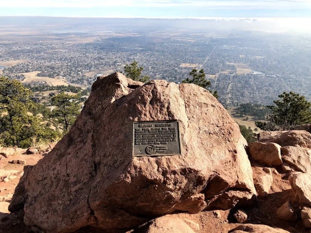 Mount Sanitas summit