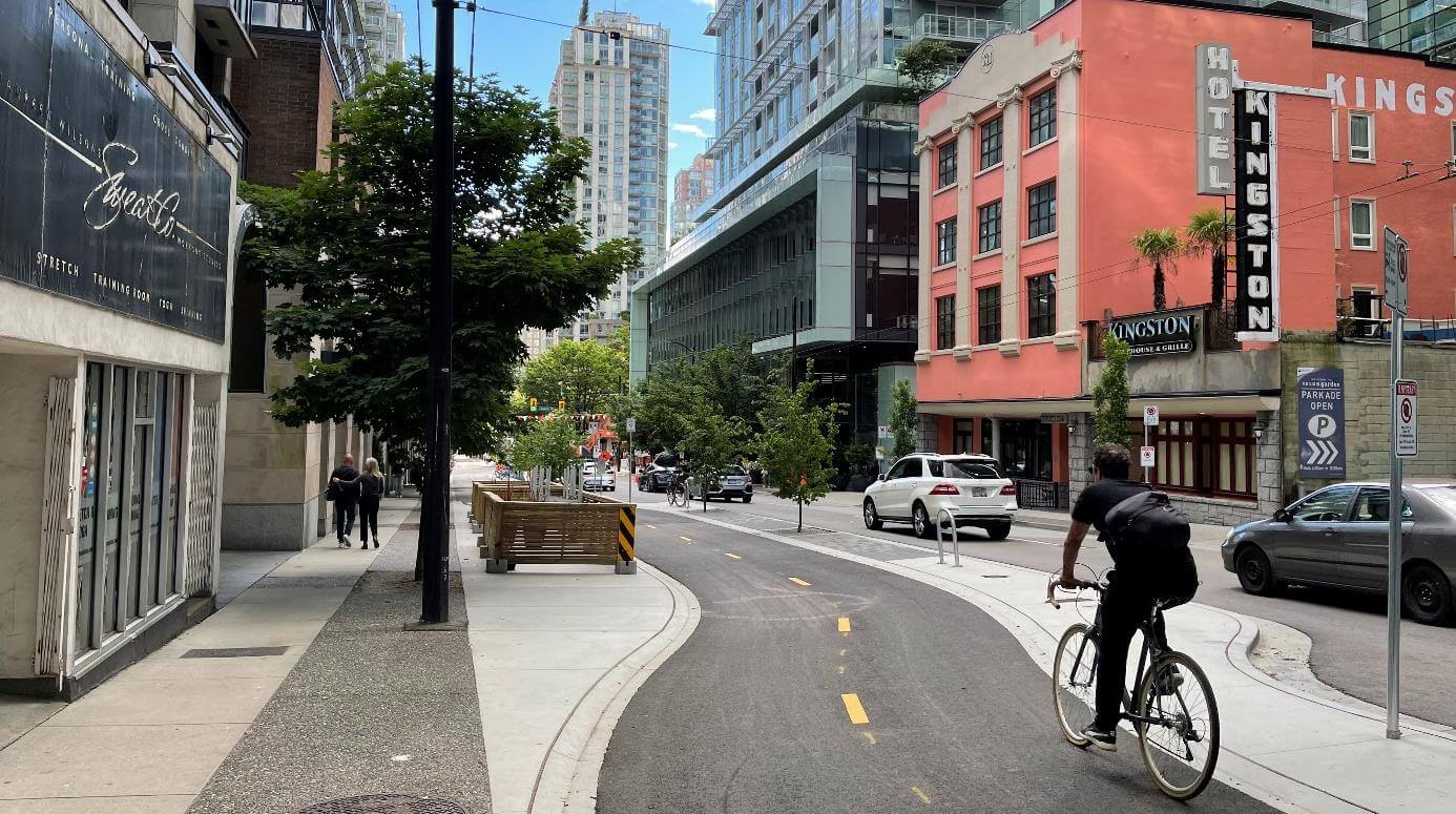 Using count data to improve safety and promote cycling in Vancouver, B.C.
